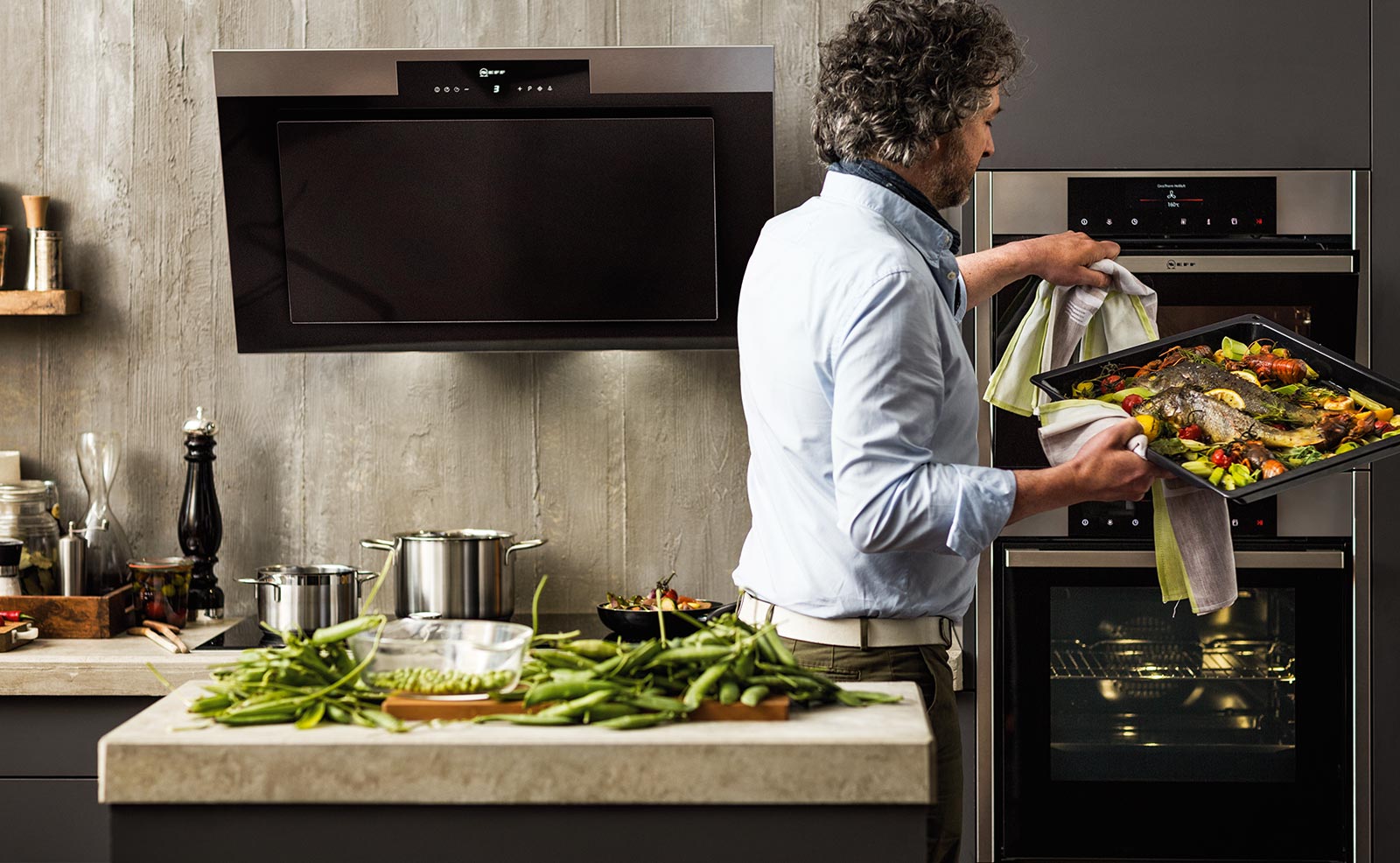 Modern kitchen extraction